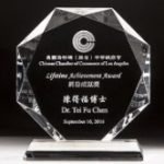 Lifetime Achievement Award from the Chinese Chamber of Commerce of Los Angeles 2016